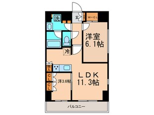 コンフォリア世田谷上馬の物件間取画像